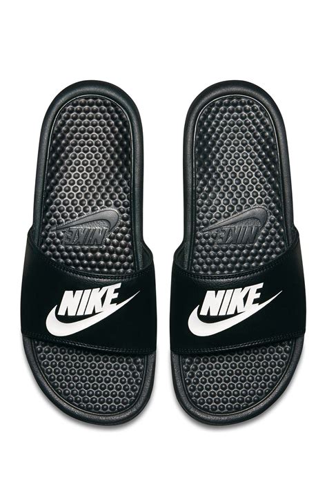 Amazon.com: NIKE Womens Benassi JDI Black/White Sandal 9 